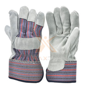 New Arrival Eco Friendly Leather Working <b>Gloves</b> with Safety Cuff Anti-Slip Fireproof Water-Proof Latest Style Hand Safety - Product Image 2