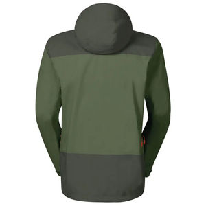 Veste de sport softshell pour homme, imperméable, coupe-vent, respirante, randonnée en plein air, polyester, veste légère à capuche, design personnalisé - Product Image 3