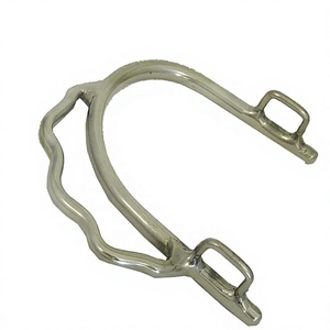 Espuelas de Montar de Acero Inoxidable Riaz Jamal 2026, Nuevo Diseño, Tipo Slip-On, Duraderas, para Carreras de Barriles, para Propietarios de Caballos - Product Image 2