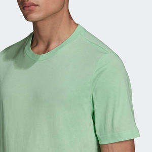 T-shirt pour homme en coton 100% poids lourd, logo personnalisé de haute qualité, ensemble de luxe, tissu tricoté - Product Image 5