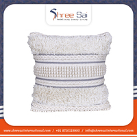 Fundas de cojín de algodón orgánico ecológico más vendidas, fundas de almohada decorativas sostenibles para sofá cama, decoración del hogar