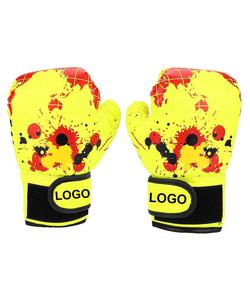 Guantes de boxeo profesionales con estampado personalizado hecho en Pakistán, guantes de boxeo profesionales para adultos, guantes ganadores de Pu para entrenamiento de competición - Product Image 1