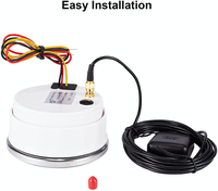 Lampu Sein Universal Mobil Truk 85mm Murah Dengan Indikator Lampu Sein Motor Auto Meter GPS Speedometer 200KM/J