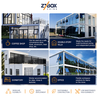 ZYBOX, leader chinois des maisons conteneurs extensibles de 30 pieds, maison préfabriquée modulaire, mini-maison pour le marché d'Afrique et d'Amérique du Sud