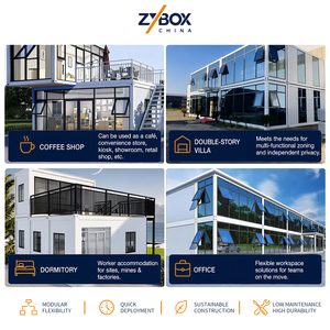 ZYBOX: Ведущий китайский производитель 30-футовых расширяемых контейнерных домов, модульных домов-префабов и мини-домов для рынков Африки и Южной Америки. - Product Image 5