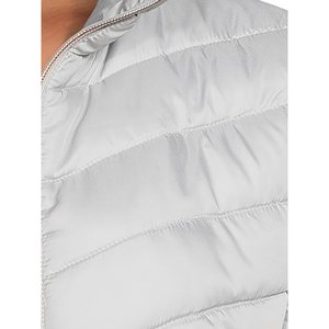 2025 abrigos largos sólidos informales para mujer, chaquetas acolchadas de bombardero de invierno de burbujas con nailon cálido para mujer - Product Image 3