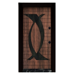 Porte en acier robuste et durable, ouverture manuelle en acier inoxydable, design postmoderne, étanche, pour usage commercial extérieur, appartement, hôtel, 1 - Product Image 3