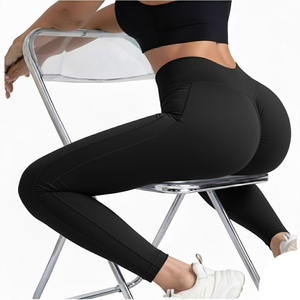 Cropped Women <b>Leggings</b> Ankle Length Yoga Pants Ladies Fitness Tights <b>Summer</b> Activewear Workout Sports Wear Factory Direct Price - Product Image 1
