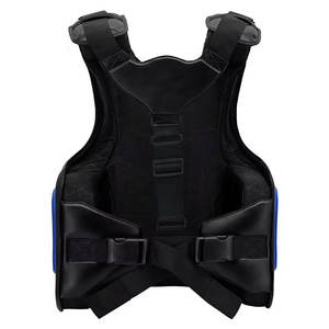 Protection de poitrine en cuir de haute qualité pour l'entraînement - Légère, durable et respirante, confort et sécurité, absorption des chocs - Product Image 2