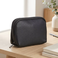 Sac à documents ignifuge pour voyage, étui de rangement étanche pour accessoires électroniques, pochette portable pour le cou pour hommes et femmes