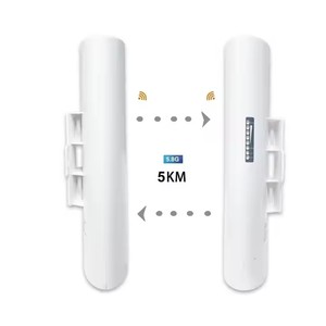 Nhà Máy 5.8G 900Mbps Dài Phạm Vi 5Km AP/<span class=keywords><strong>Repeater</strong></span>/Cầu CPE PTP PTMP Điểm Đến Điểm Không Thấm Nước <span class=keywords><strong>Wifi</strong></span> Ngoài Trời Cầu Không Dây - Product Image 1
