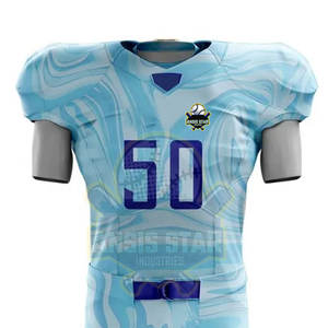 Vêtements de football américain personnalisables, ensembles d'uniformes grande taille confortables avec fonction respirante et conception de logo personnalisée - Product Image 3