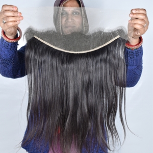 13*4 HD cierre al por mayor recto vietnamita paquetes de color natural pelo negro mujeres cutícula alineada tejido barato cabello humano - Product Image 2