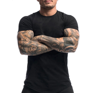 Ropa de hombre, camisetas sublimadas de diseño superior para caballeros en poliéster, ropa de calle ajustada, camisetas de diseño personalizado - Product Image 5