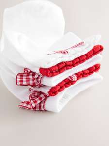 Wholesale Custom Logo Design <b>Socks</b> with Red Bow & Gingham Lace for Women <b>Girl</b> Custom Cotton Crew <b>Socks</b> for Casual Wear Gifts Use - Product Image 3