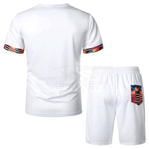 Ensemble de shorts d'été en coton nouveau design pour hommes personnalisés de la meilleure qualité en gros - Product Image 2
