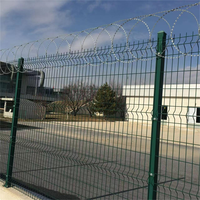 Nouvelle clôture 3D Triangle Mesh panneau de clôture 3D Triangle Mesh panneau de clôture 3D en treillis métallique