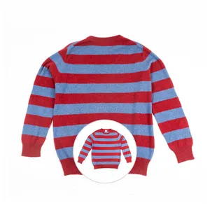 Mens Stripe Crew Neck Pullover Buy Online At Best Price