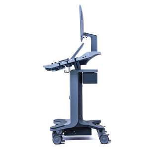 Système d'échographie Doppler couleur 4D Edan Accalarix LX3 VET sur chariot pour diagnostic vétérinaire en clinique et hôpital - Product Image 3