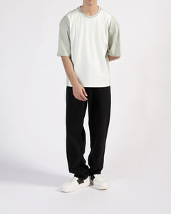 เสื้อยืดคอกลมสำหรับผู้ชายคุณภาพสูงออกแบบโลโก้ได้เองสำหรับฤดูร้อนเสื้อยืด100% ผ้าฝ้ายธรรมดาแบบโอเวอร์ไซส์ - Product Image 5