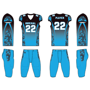 Ensemble d'uniformes personnalisés de football américain pour jeunes Entraînement à la broderie par sublimation et aux appliques Maillot de football américain - Product Image 5