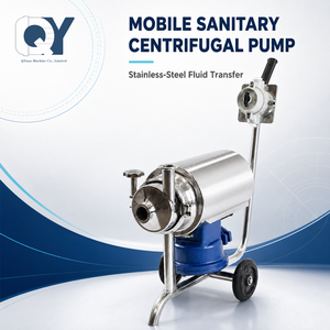 Bomba de Transferencia Sanitaria Compacta QY Standard Motor de 0.55kW para Venta al por Mayor de Lácteos y Jugos - Product Image 1