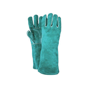 Gants de soudage en cuir pleine fleur pour la sécurité sans doublure pour l'été Gants en cuir de conducteur d'hiver doublés en polaire pour hommes - Product Image 3