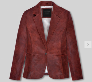 Veste en cuir unisexe modèle 2026 – Écologique, respirante, coupe-vent, col montant, logo frontal, style vintage - Product Image 1