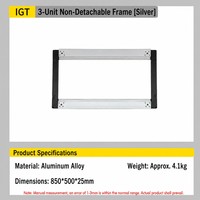Table de camping modulaire IGT, structure multifonctionnelle, table pliante d'extérieur pour le camping en voiture, le glamping