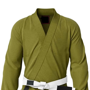 Conjuntos de Kimono de Jiu-Jitsu Brasileño Superventas, Ropa de Artes Marciales Personalizada, Uniforme Transpirable y Ligero de Poliéster/Algodón - Product Image 3