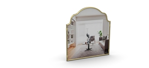 Disponible en varios tamaños y acabados, este espejo de pared complementa sin esfuerzo cualquier interior, desde salas de estar hasta baños. - Product Image 4