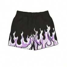 American Style High Street Fitness Basketball Shorts Respirant 100% Polyester Color Blocking Solid Pattern Unisex Team Uniforms - Product Image 5