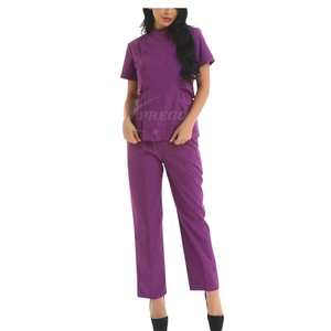 ชุดยูนิฟอร์มพยาบาลแบบแห้งเร็วรุ่นใหม่ล่าสุดปี 2026 สำหรับแพทย์และพยาบาล  รับผลิตตามแบบ (OEM) ขายส่ง - Product Image 1