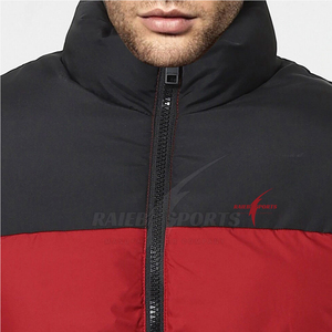 Chaquetas acolchadas con cuello levantado de invierno de alta calidad Nueva llegada con logotipo frontal Precio de venta completo En stock - Product Image 2