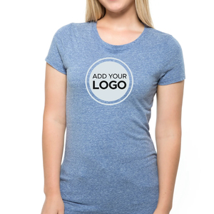 เสื้อยืดผู้หญิงทรงพอดีตัว, เสื้อยืดน้ำหนักเบาขนาดใหญ่พิเศษ - Product Image 2