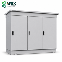 Gabinete de Distribución de Bajo Voltaje para Exteriores Serie JP 400V 415V, Tipo Pilar, IP65, para Redes Rurales y Plantas de Energía Solar