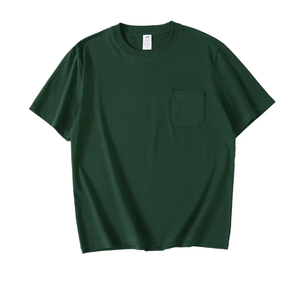 เสื้อยืดธรรมดาไซส์ใหญ่พิเศษสำหรับผู้ชายเสื้อยืดผ้าฝ้ายสีพื้นแขนสั้นลำลองเสื้อยืดสตรีทแวร์ชุดฤดูร้อน - Product Image 3