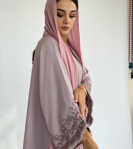 2024 Best-seller Designer Handwork Abaya Turquie-Style Robe traditionnelle musulmane pour adultes Taille libre Collection tendance - Product Image 5