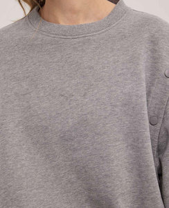 Logo personnalisé vêtements de sport demi-fermeture éclair sweat à capuche court survêtements fabricant femmes pull sweat - Product Image 2