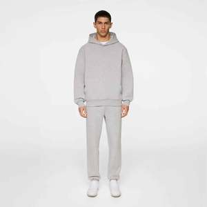 Sudadera con capucha de golf para hombre con logotipo personalizado, ajuste deportivo, tejido polar suave, con bolsillo canguro para ropa deportiva de invierno al aire libre - Product Image 3