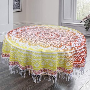 Toalla de playa, esterilla de Picnic, Mandala de algodón, mantel degradado, esterilla de Yoga impresa, colgante de pared para decoración del hogar por consignadores indios - Product Image 1