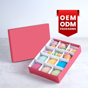 Caja para Donuts Personalizada, Rectangular, de Cartón, con Ranuras, Impresión a Cuatro Colores, Empaque para Alimentos, OEM, ODM - Product Image 6
