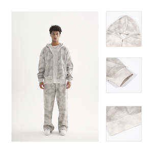 Premium Heavy Duty <b>Vintage</b> Style <b>Cardigan</b> Zipper Sweatshirt 2026 Autumn winter High-quality Fleece Sweatshirt - Product Image 3