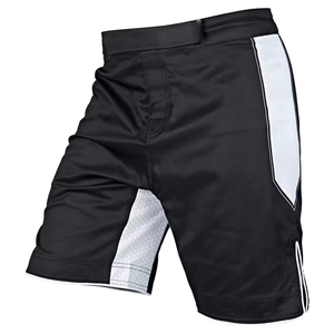 Pantalones Cortos de Boxeo Unisex de Poliéster Elástico Transpirable de Primera Calidad, Ligeros, Duraderos y de Secado Rápido para Entrenamiento de Artes Marciales, Logotipo Personalizado - Product Image 2
