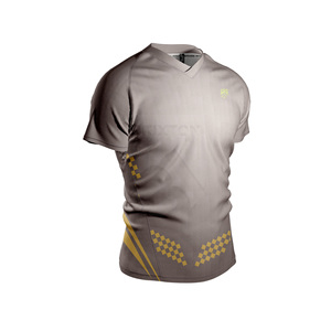 เสื้อกีฬาพิมพ์ลายแบบกลับด้านได้สำหรับผู้ชาย/ผู้หญิง | เสื้อเล่นเกมเป็นมิตรกับสิ่งแวดล้อมกันลมระบายอากาศได้ดีชื่อทีมโลโก้ - Product Image 3