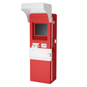 Distributeur de billets tactile extérieur en métal avec pierres colorées et grand écran LCD, en acier inoxydable, accès sécurisé 24h/24 et 7j/7 - Product Image 2