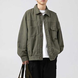 Chaqueta Bomber Acolchada Impermeable y Transpirable para Hombre, con Capucha Cortavientos, 100% Lona de Algodón, Cuello Redondo, Diseño con Letras - Product Image 5