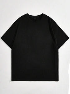 Camisetas extragrandes de alta calidad para hombre, ropa de calle de algodón 100%, camisetas extragrandes de alta calidad de algodón liso en blanco del fabricante - Product Image 6