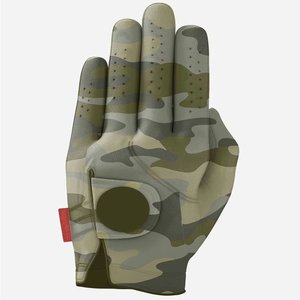 Premium Forest Style Cabretta Guantes de golf de cuero con transpirabilidad elástica y forro Cuff Cómodo Palm Golf Guantes de cuero - Product Image 1