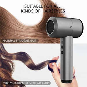 Binwang Professional Outdoor 300W Lithium Portable Mini <strong>Hair</strong> Blow <strong>Dryer</strong> Home Cordless Hairdryer Rechargeable Wireless <strong>Hair</strong> <strong>Dryer</strong> - Product Image 2